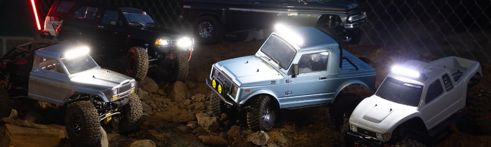 UpGrade RC 90mm LED Light Bar (Black)