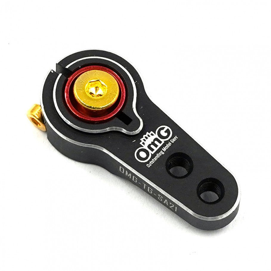 OMG 25T Aluminum Servo Horn Type C Red