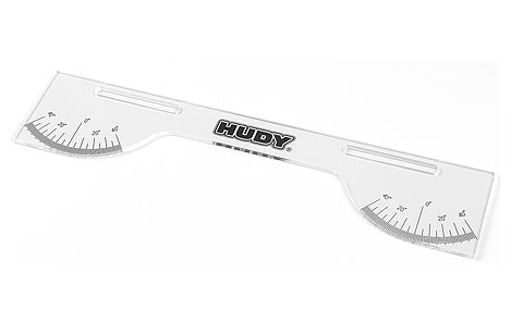 Hudy Upside Measure Plate for 1/10 Off-Road Cars