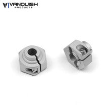 Vanquish Products Aluminum 12mm Clamping Wheel Hex (2) (Silver)