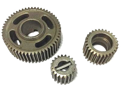 RedCat Steel transmission gear set (20T, 28T, 53T) and pin