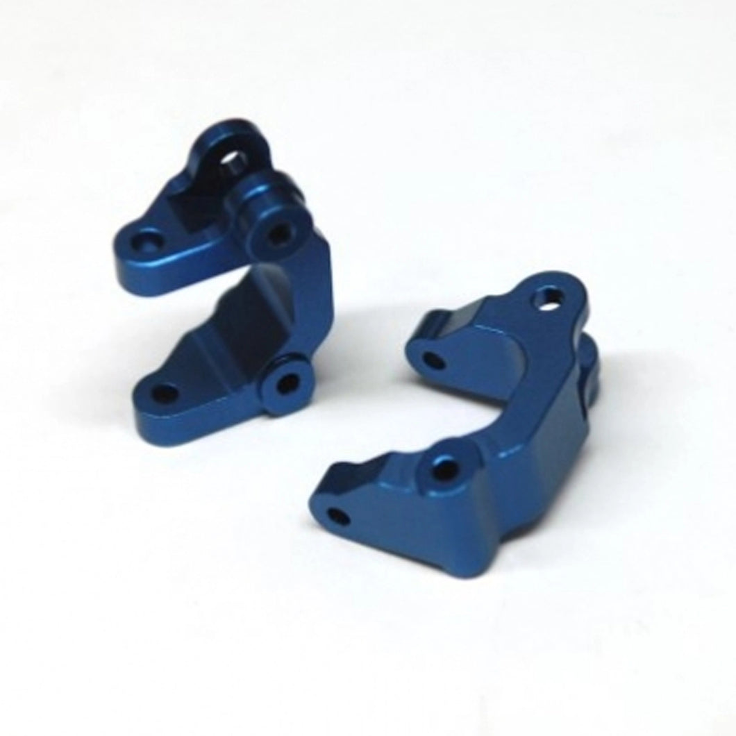 STRC Alum Precision Front Caster Blocks Blue (2)