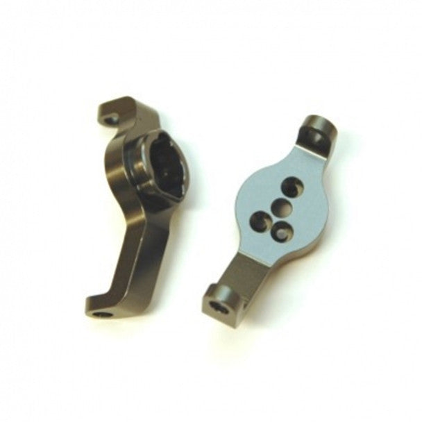 ST Racing Aluminum Front Axle Caster Blocks (1 pair): TRX-4 Gun Metal