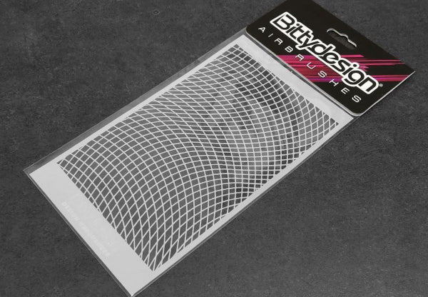 Bittydesign Vinyl Paint Stencil (Wave Mesh)