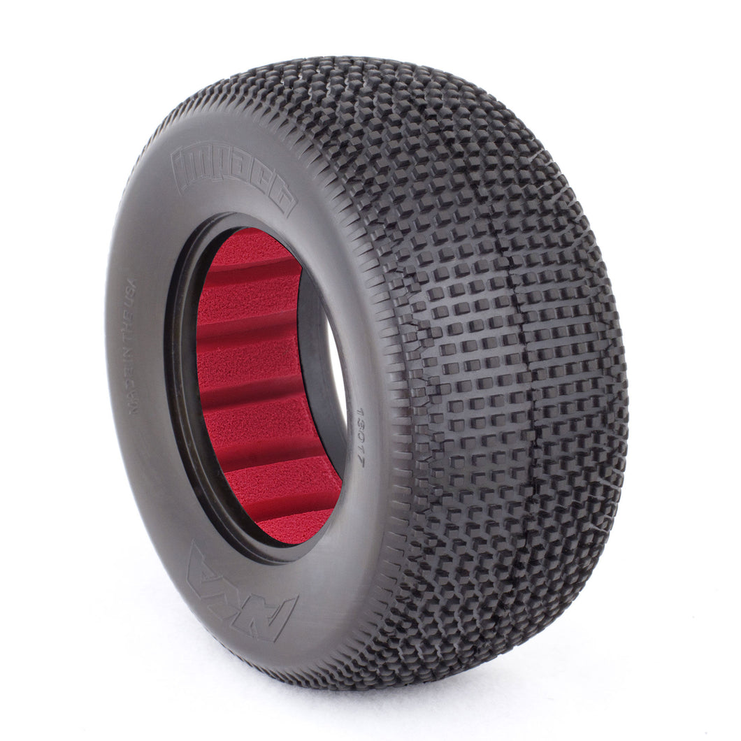 AKA 1/10 Impact SC Wide Super Soft Front/Rear Tire with Red Insert (2)