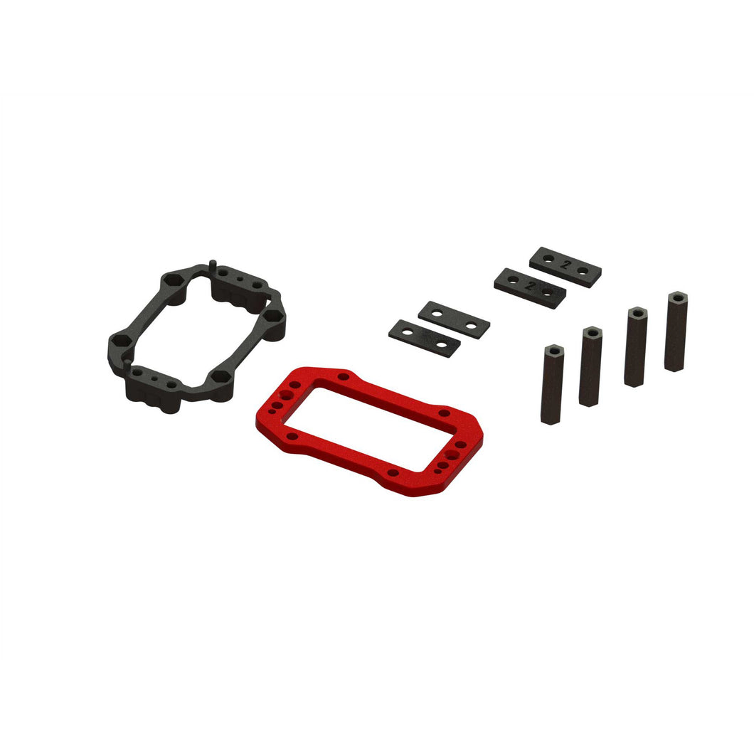 Arrma Servo Mount, Aluminum: EXB