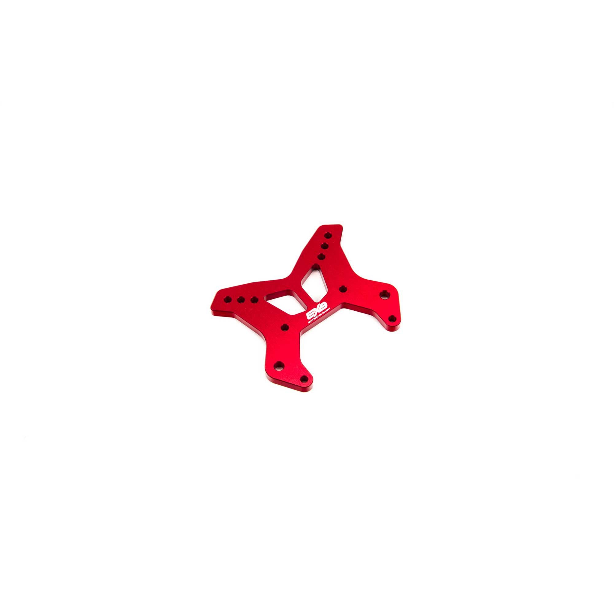 Arrma Front Aluminum Shock Tower CNC 7075 T6 M, Red: EXB