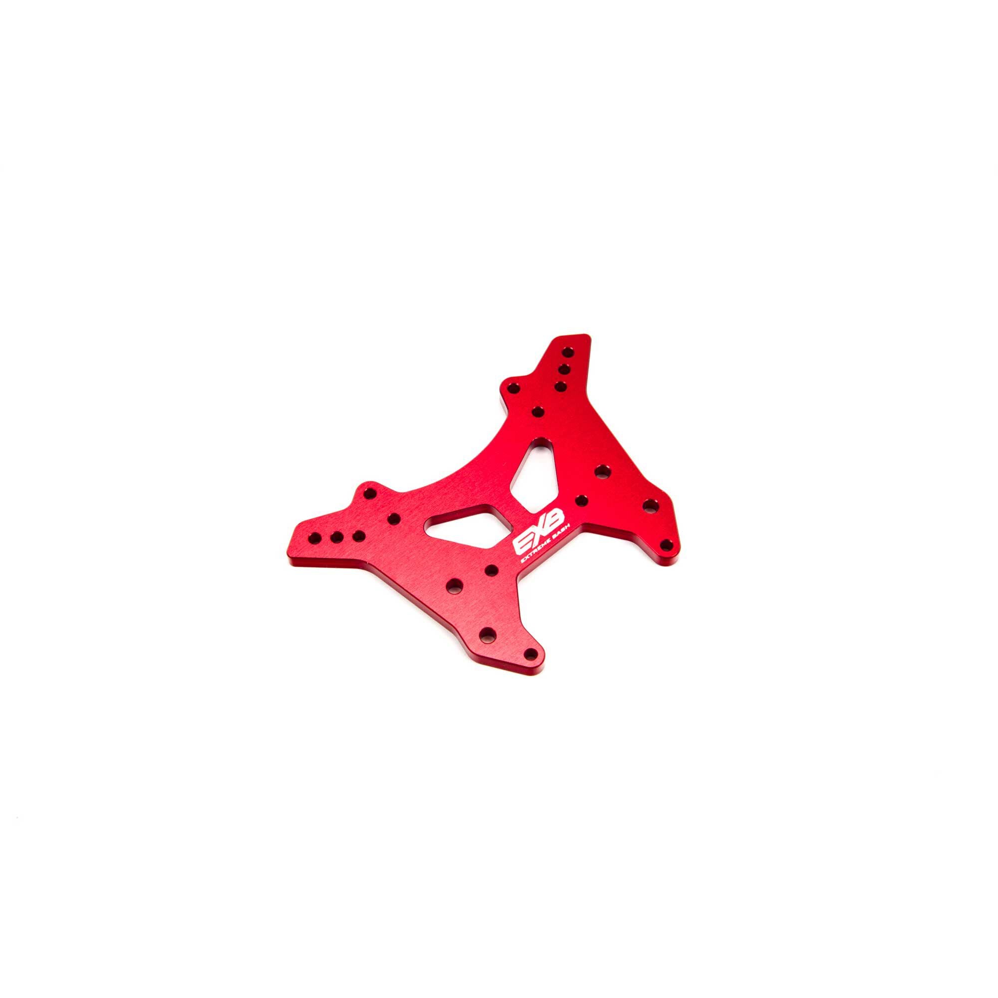 Arrma Front Aluminum Shock Tower CNC 7075 T6 L, Red: EXB
