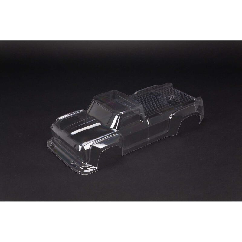 Arrma 1/10 Clear Body with Decals: OUTCAST 4X4