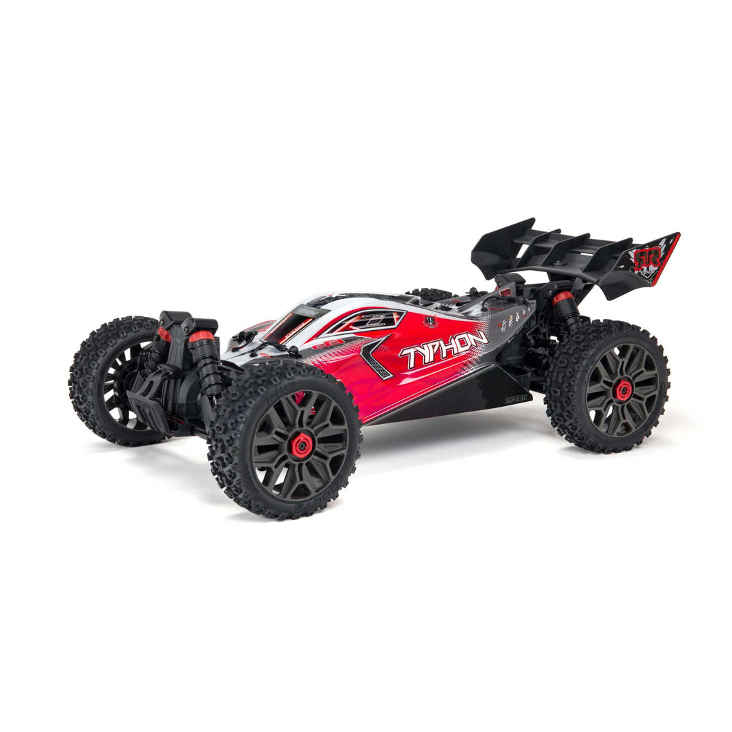 Arrma 1/8 TYPHON 4X4 V3 3S BLX Brushless Buggy RTR 4WD,  Red