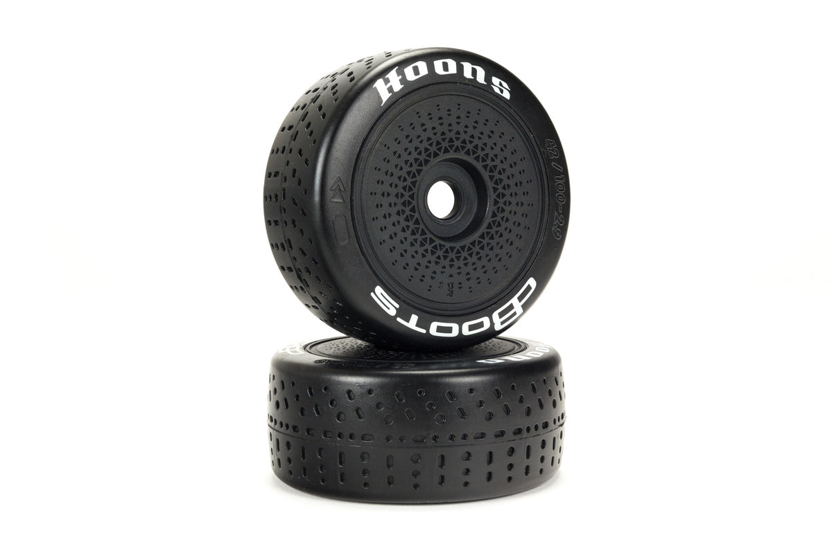 Arrma dBoots Hoons 42/100 2.9 Pre-Mounted Belted Tires, White, 17mm Hex, Speed