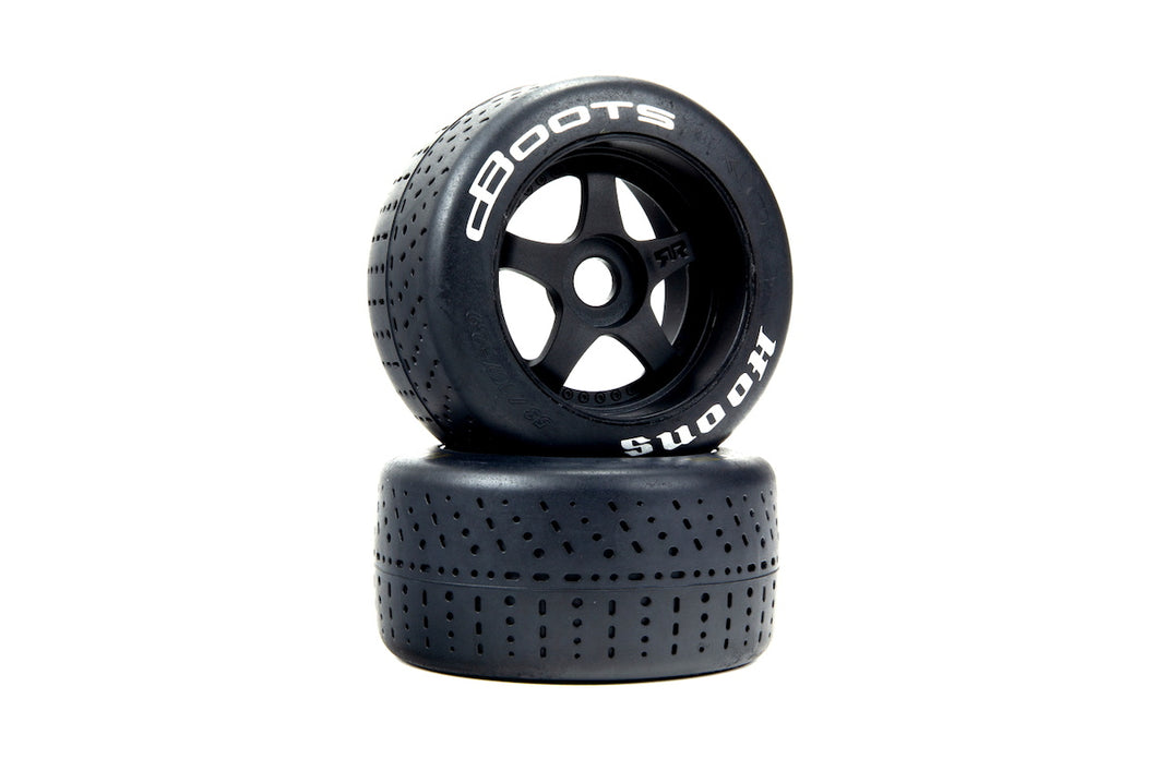 Arrma dBoots Hoons 53/107 2.9 Pre-Mounted Belted Tires, White, 17mm Hex, 5-Spoke (2)