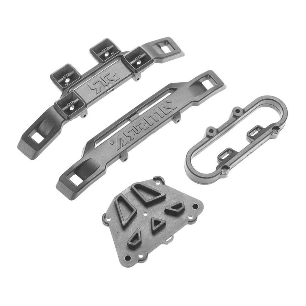 Arrma Front Rear Bumper Set: Nero