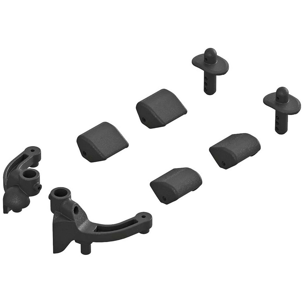 Arrma Body Mount Set Front: TYPHON 4x4