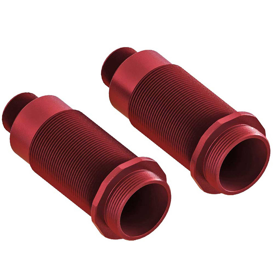 Arrma Shock Body 16x54mm Aluminum, Red (2): 6S ARAC9072