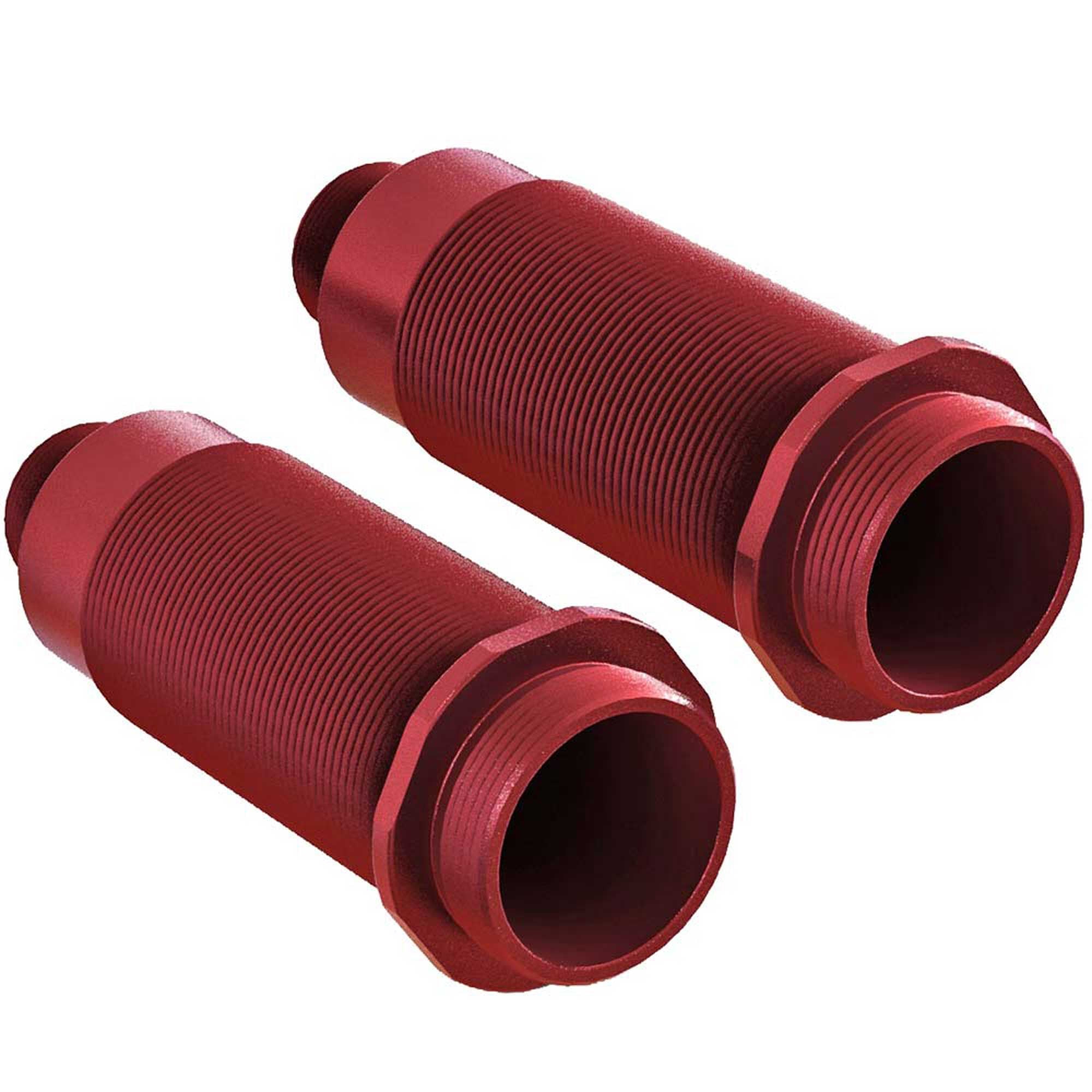 Arrma Shock Body 16x61mm Aluminum, Red (2): 6S ARAC9073