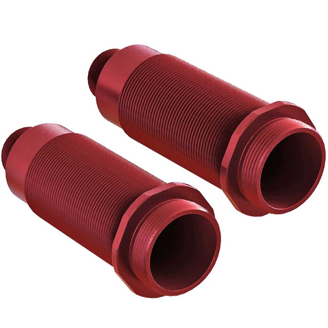 Arrma Shock Body 16x61mm Aluminum, Red (2): 6S ARAC9073