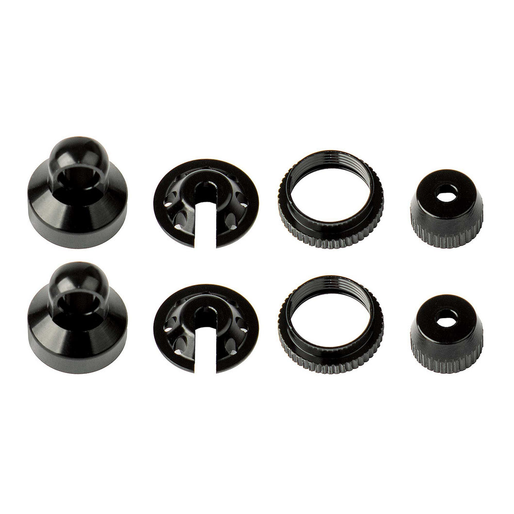 Element RC Shock Parts, Black Aluminum: Enduro
