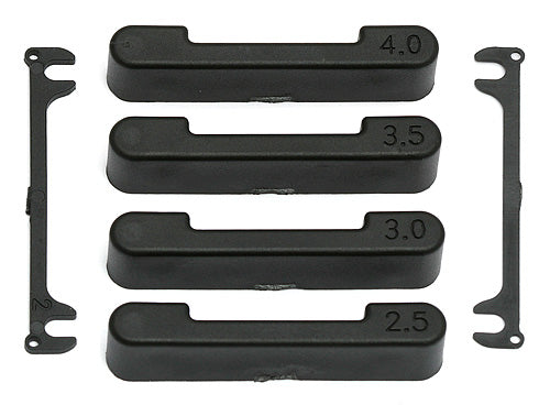 Team Associated Arm Mounts, 2.5, 3, 3.5, deg.