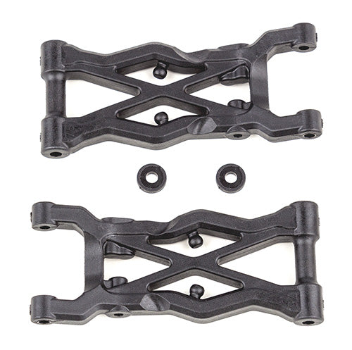 Team Associated RC10B6.2 FT Rear Suspension Arms 75mm, carbon