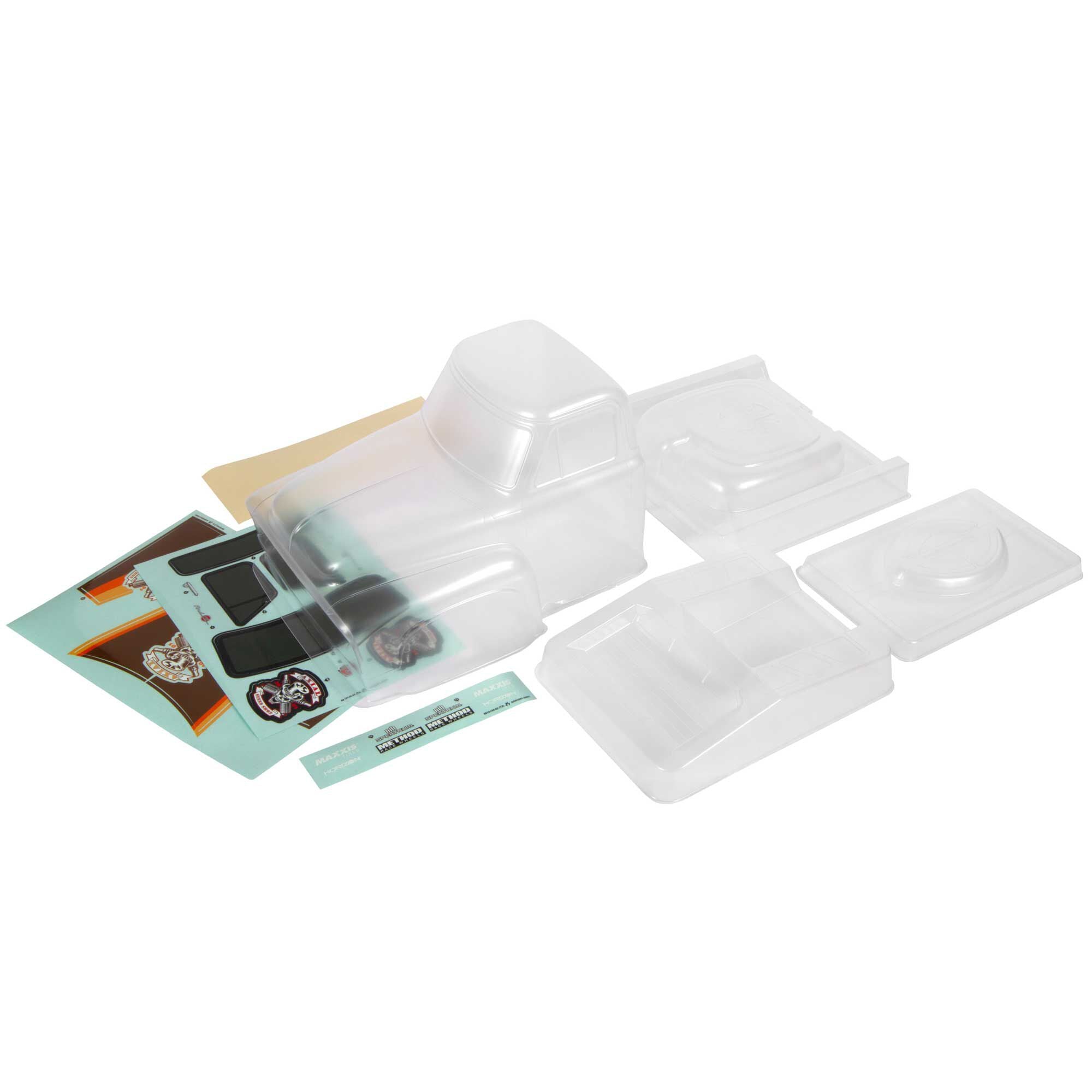Axial 1955 Ford F-100 Body Outer Panel Set, Clear