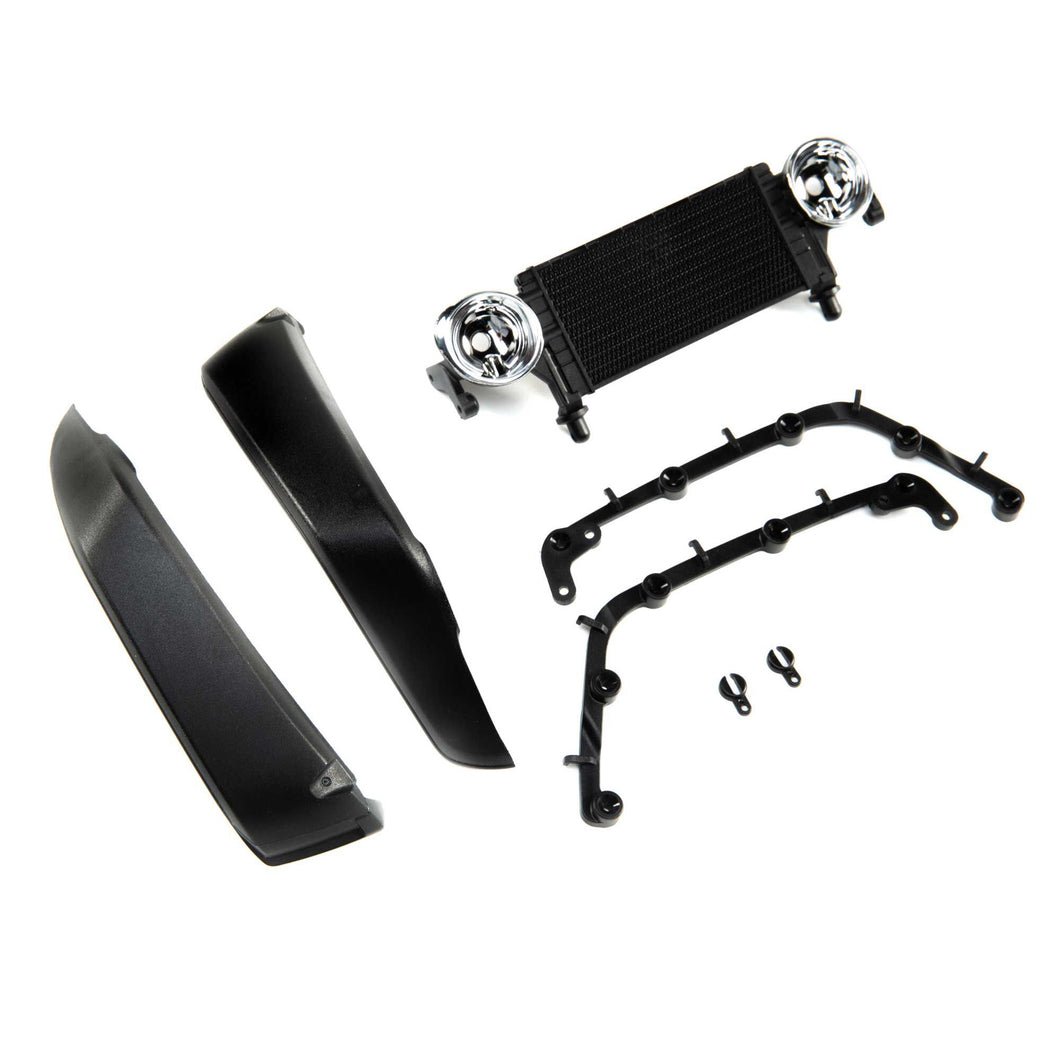 Axial Radiator & Front Fenders, Jeep JLU: SCX10 III