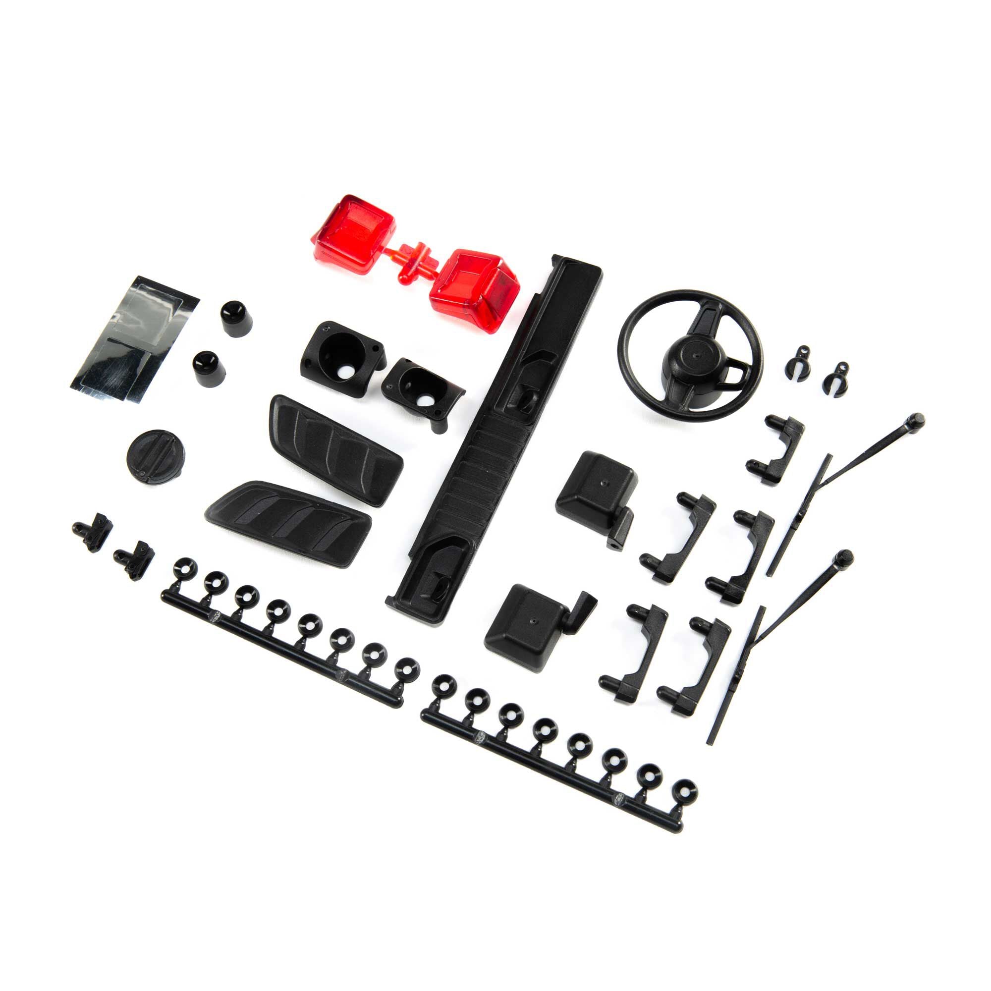 Axial Exterior Body Detail Parts, Jeep JLU: SCX10 III