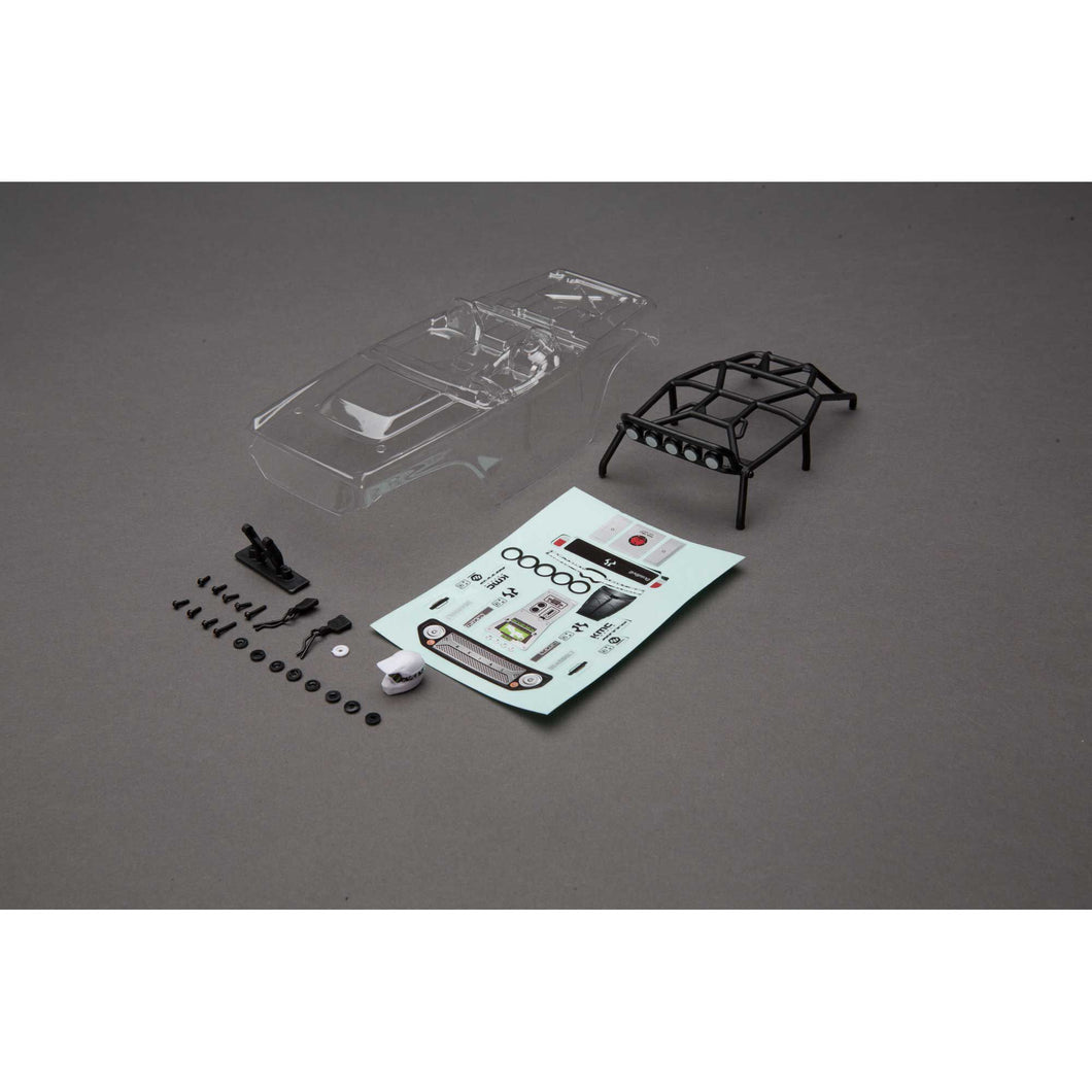 Axial SCX24 Deadbolt Pre-Cut Body Set (Clear)