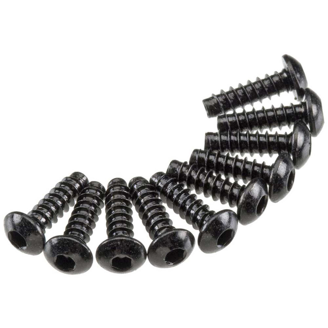 Axial Hex Tap Button Head M3x10mm Black (10)