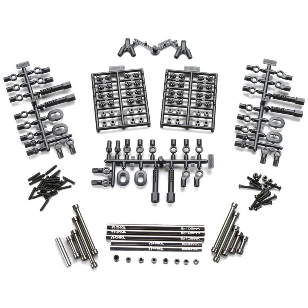 Axial Aluminum Wheelbase Links Set 12.3 (313mm)