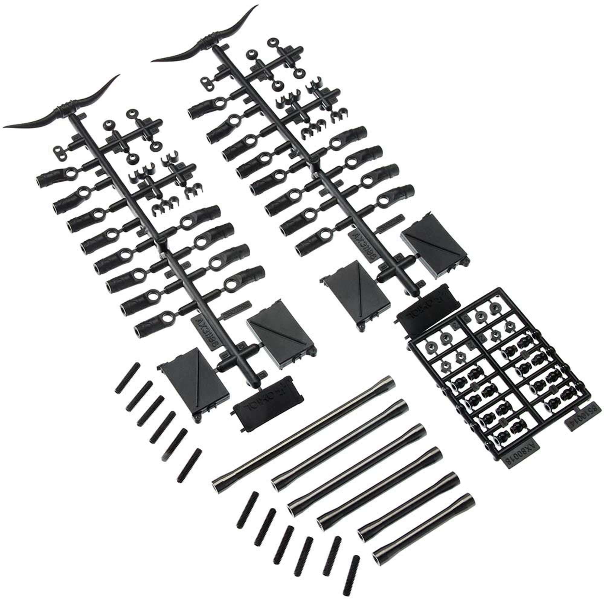 Axial Front Link Set Aluminum: SCX10 II