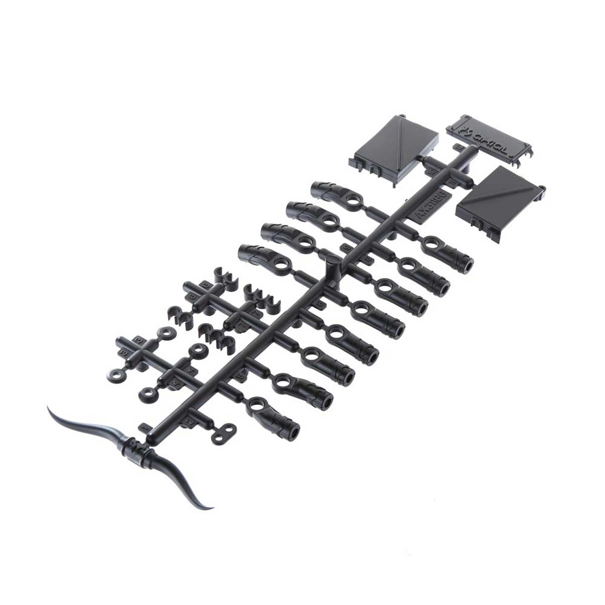Axial Rod End Set 4mm