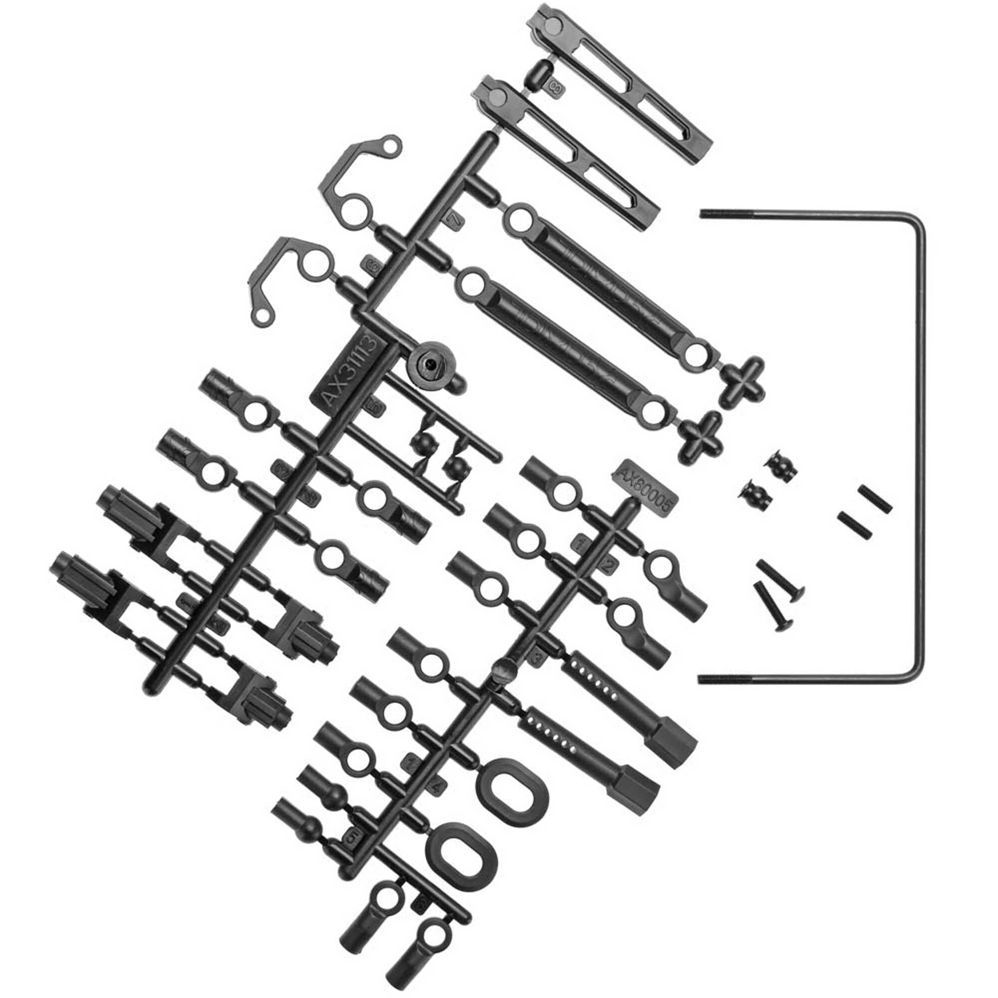 Axial Rear Sway Bar Set Soft RR10