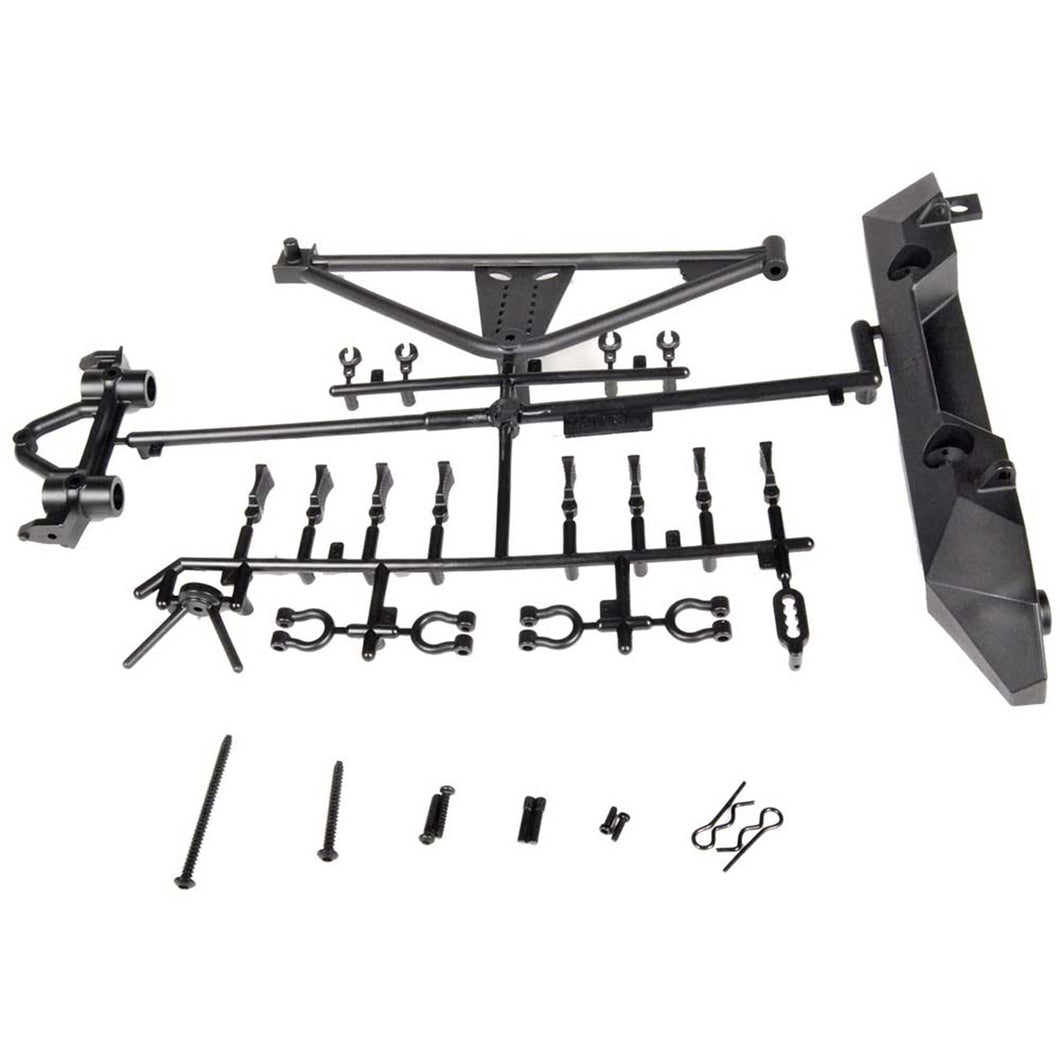 Axial Rear Bumper Tire Carrier SCX10 Poison Spyder JK
