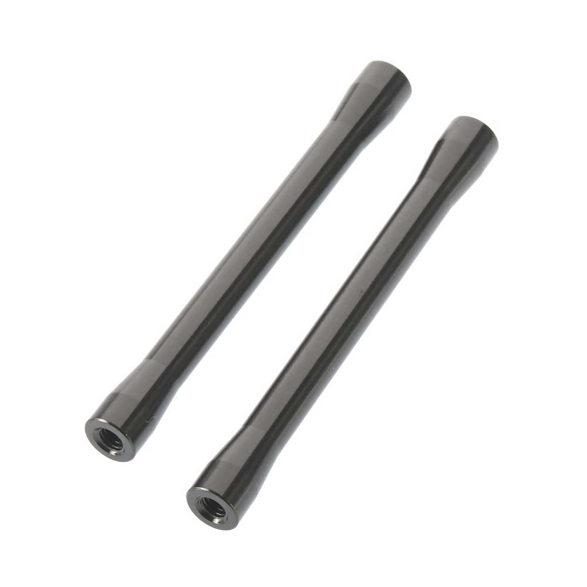 Axial Threaded Alum Link 7.5x71mm Gray (2)