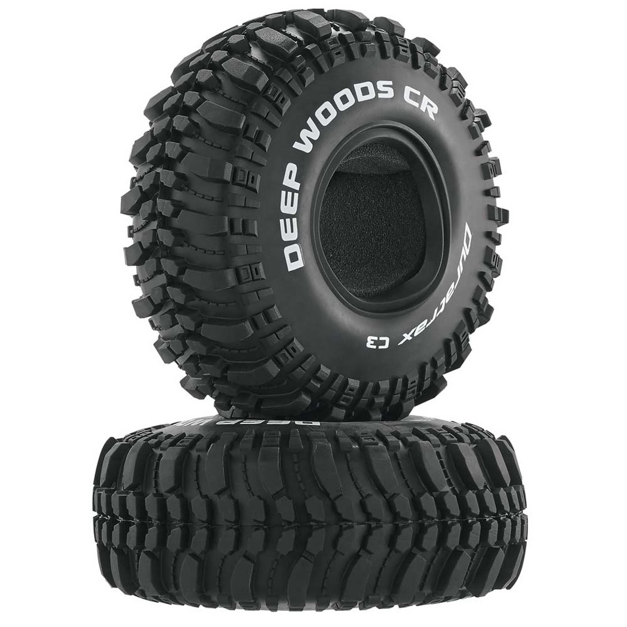 DuraTrax Deep Woods CR 1.9" Crawler Tires (2) (C3 - Super Soft)