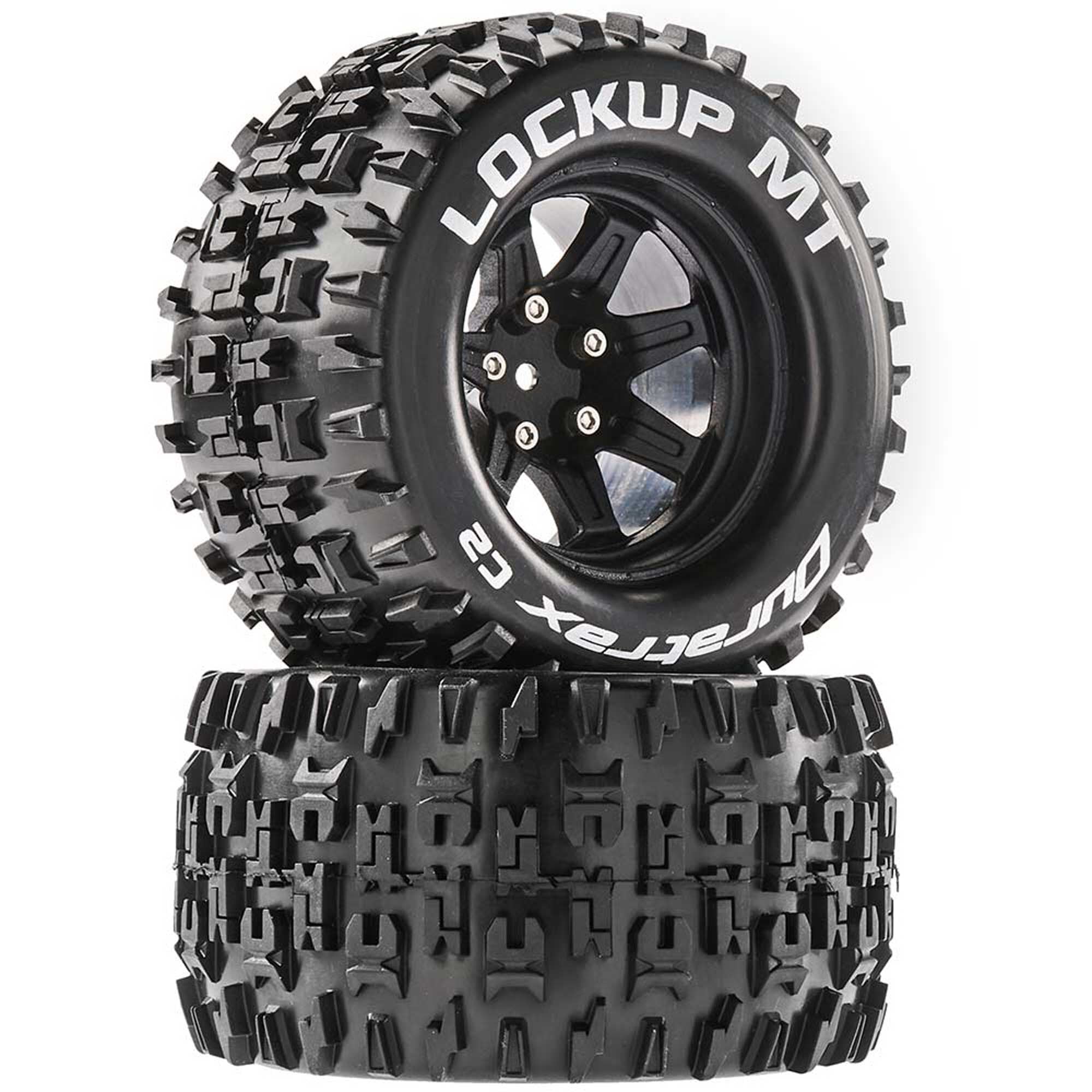 INTEGY RC Spare Tire Mount - Machined Alloy, 12mm Hex, For 1/10 Scale Rock Crawler, Universal 4-Bolt Mount - View #2