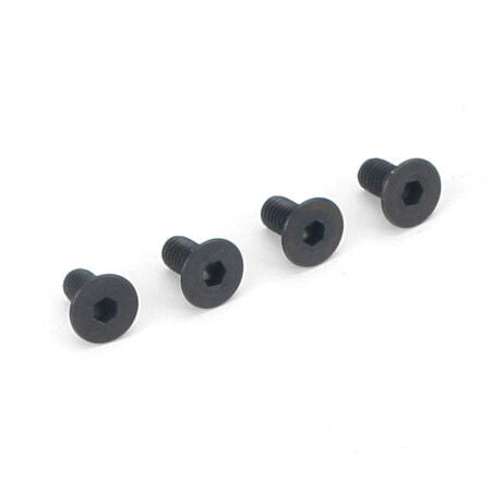 Dubro Flat Head Socket Screws, 3x6mm