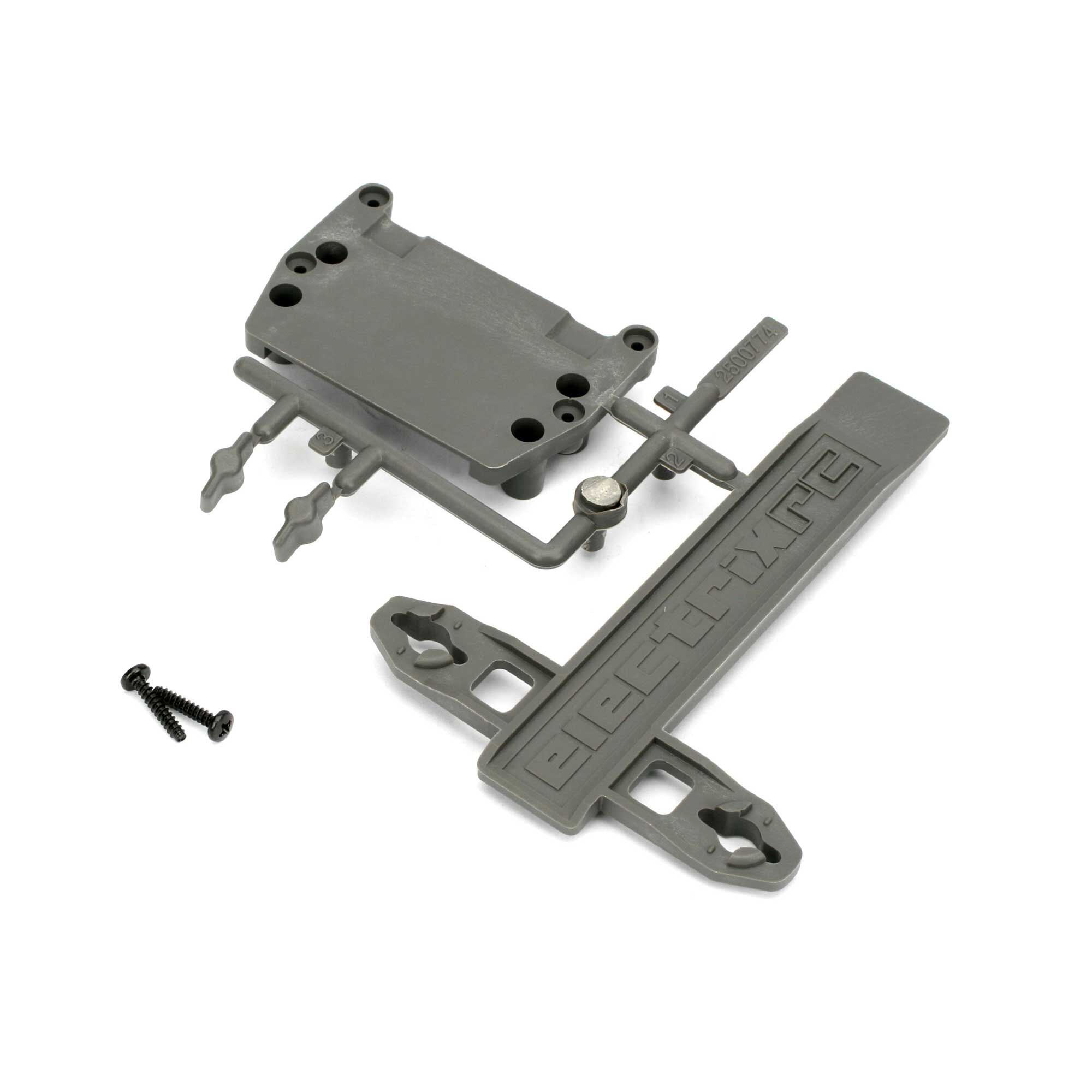 ECX Battery Strap, ESC Plate: 1/10 2WD Circuit, Boost