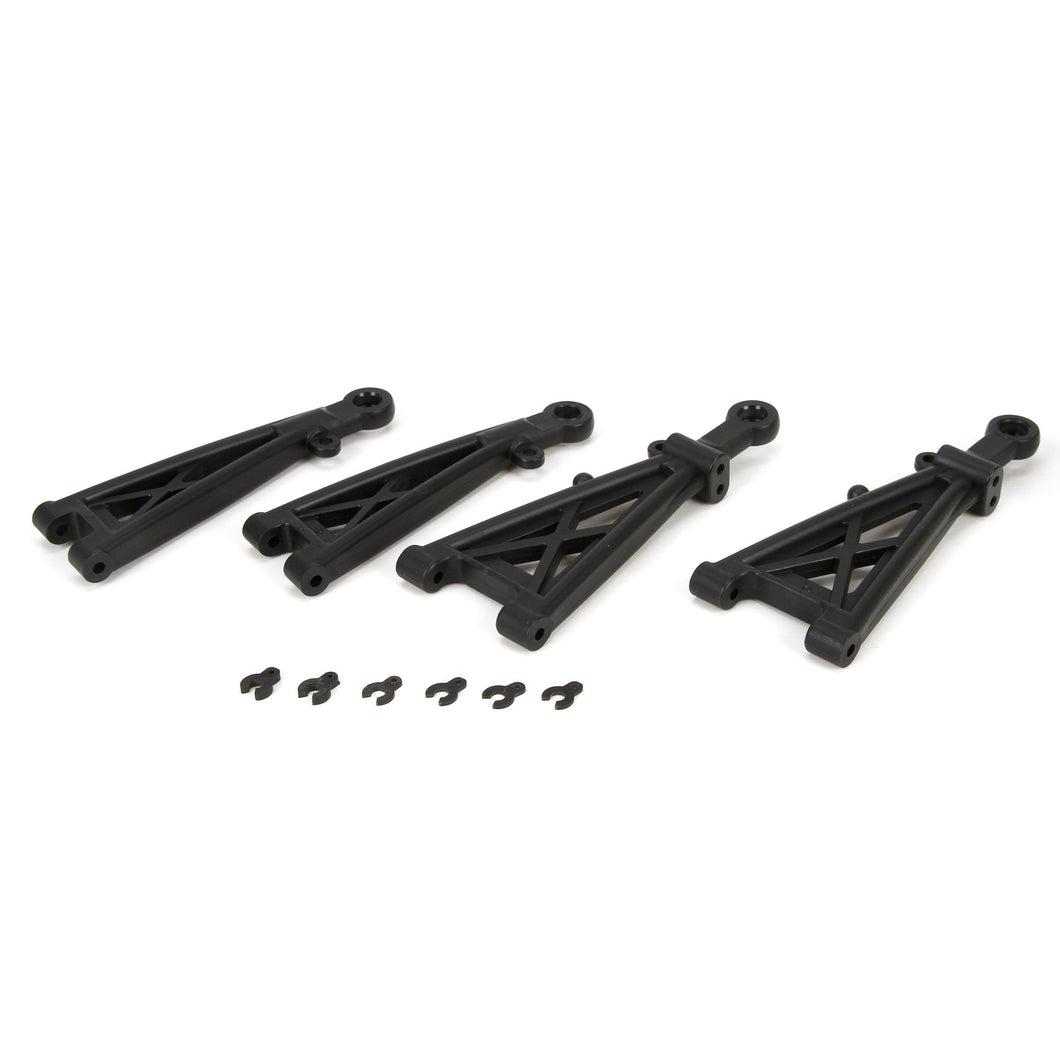 ECX Front Suspension Arm Set (2): 1/10 4WD All