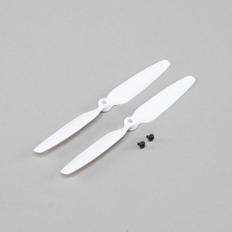 E-flite125 x 75mm Prop Left (2) with Screw: X-VERT VTOL
