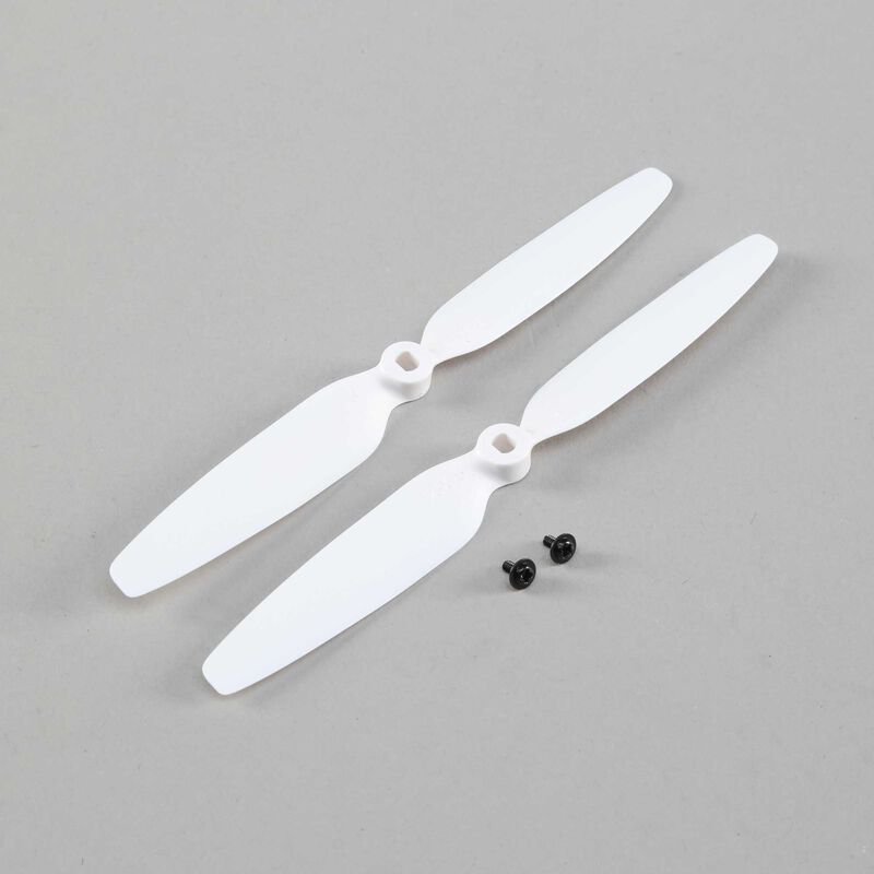 E-flite125 x 75mm Prop Right (2) with Screw: X-VERT VTOL