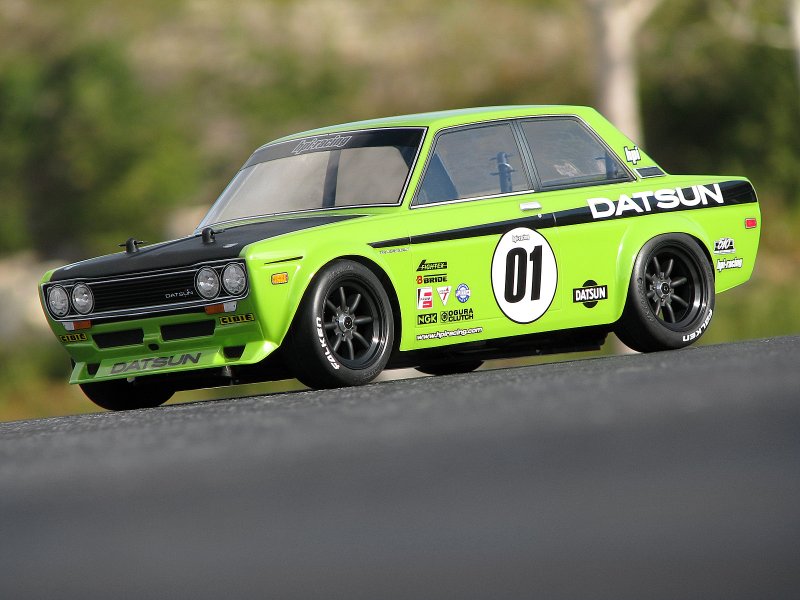 HPI Datsun 510 Clear Body, WB225mm F0/R3mm