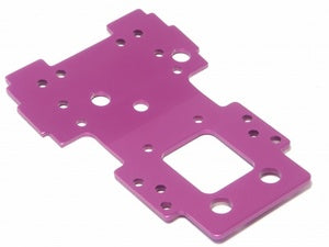 HPI Bulkhead Lower Plate, 2.5mm, Purple, Savage