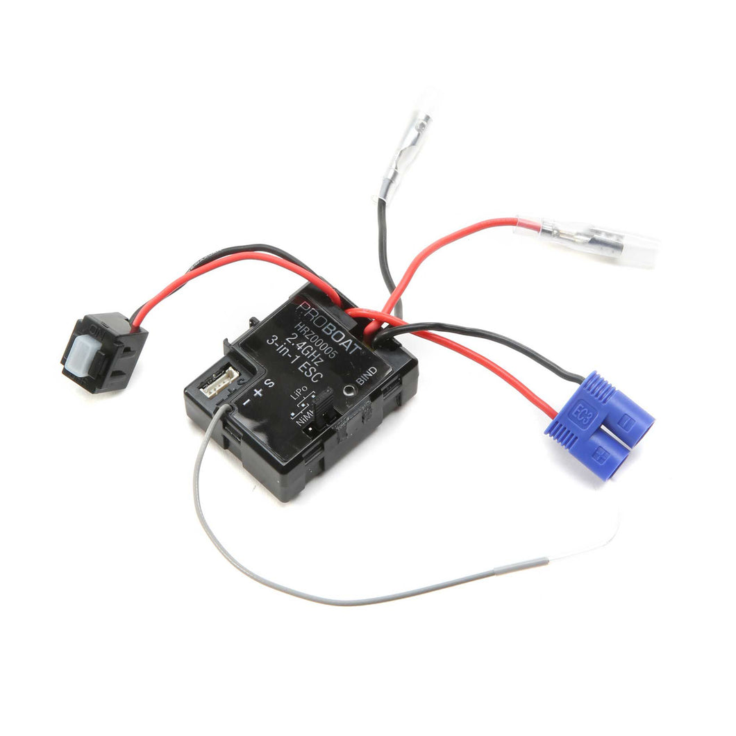 ProBoat ESC/Receiver 2.4GHz: 9-inch Sprintjet