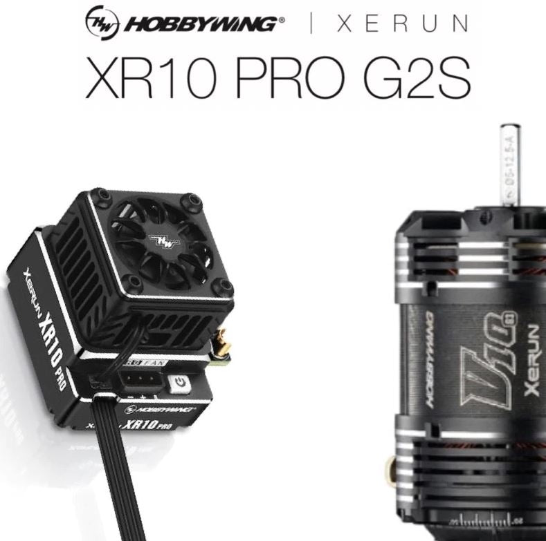 ホビーウイング ESC XR10 G2S Hobbywing XR10 Pro ESC G2S (2022) Combo (7T)
