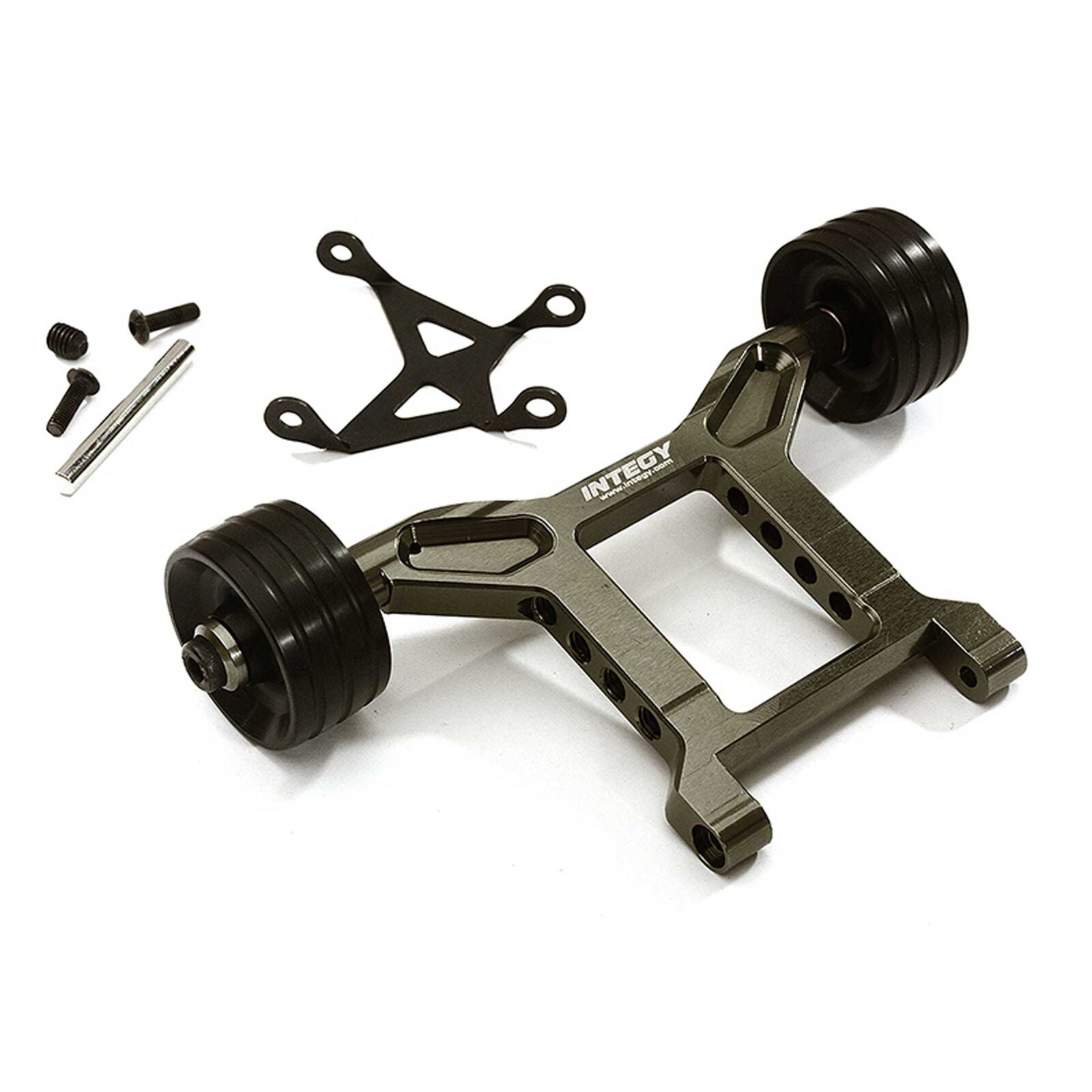 Integy 1/10 Wheelie Bar, Grey: Big Rock, Granite, Kraton, Vorteks