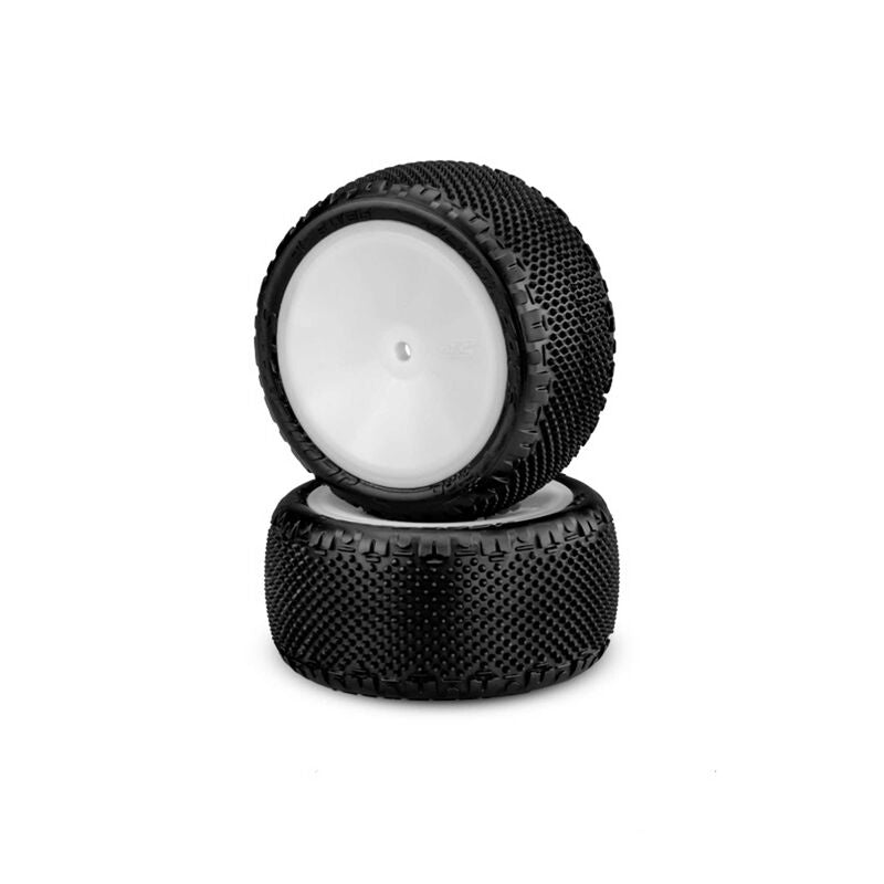 JConcepts Pin Swag Tire, Pink Compound, Mounted 3348W Wheel (2)