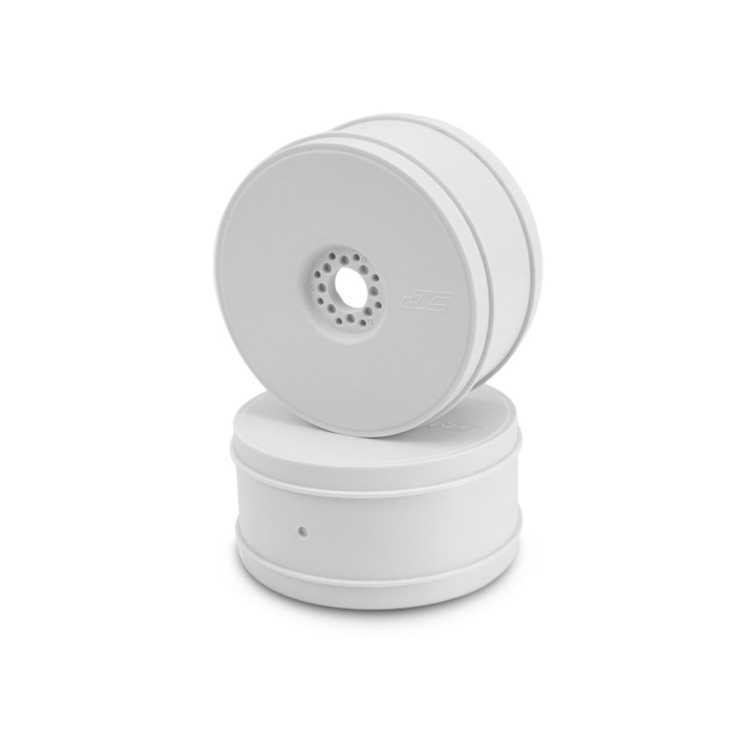 JConcepts 1/8 Bullet 83mm Buggy Wheel, White (4)
