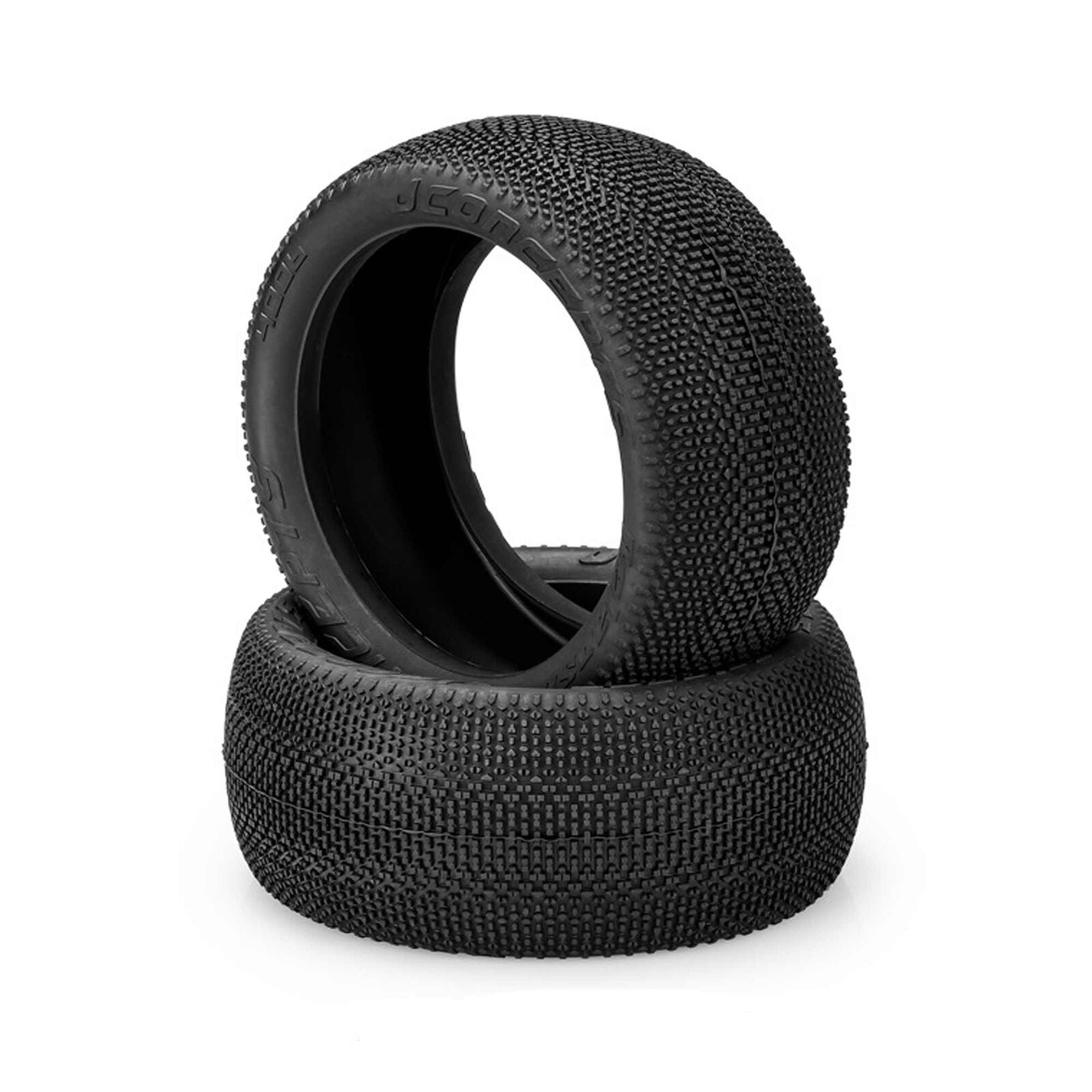 JConcepts 1/8 Relapse 4.0" Truggy Tires and Inserts, Aqua Compound